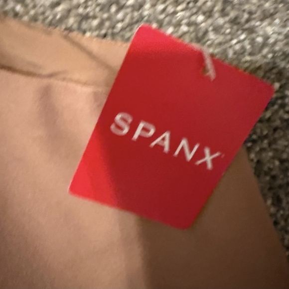 SPANX Elegant Tan Sleeveless Blazer Dress - Picture 5 of 9